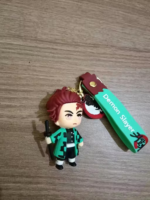 Tanjiro Kamado Demon Slayer Anime Keychain