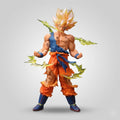 Super Saiyan Goku Battle Damaged Power-Up Figure