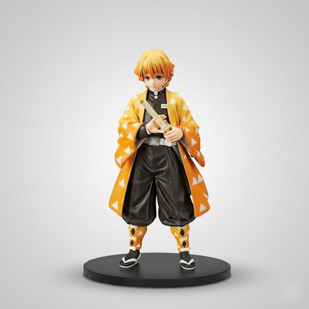 Zenitsu Agatsuma Thunder Breathing Anime Figure