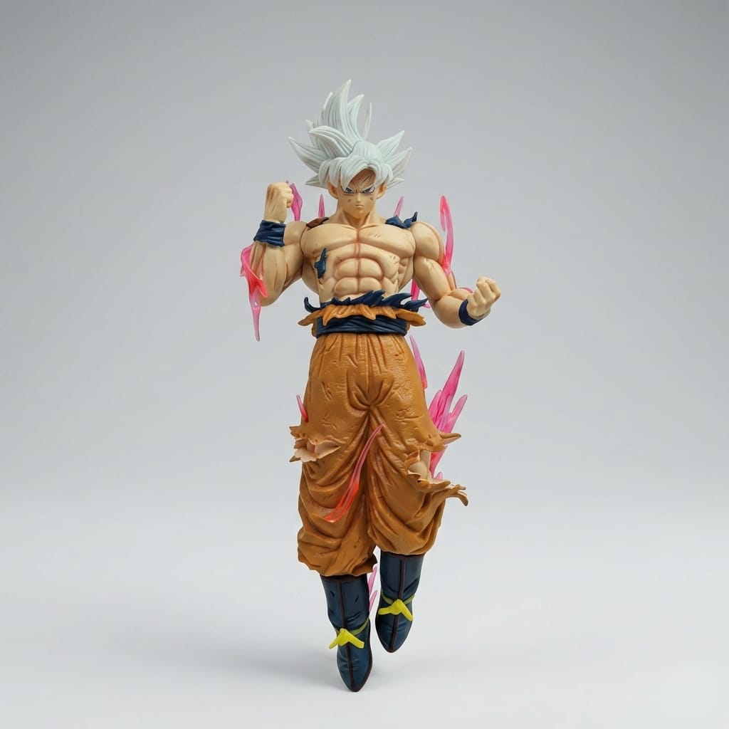 Ultra Instinct Goku Anime Action Figure