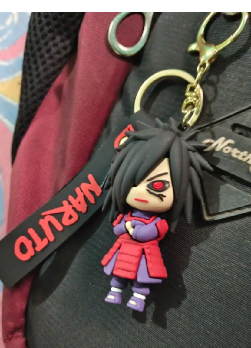 Madara Uchiha Naruto Anime Keychain