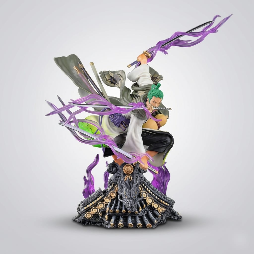Roronoa Zoro King of Hell Three Sword Style Figure